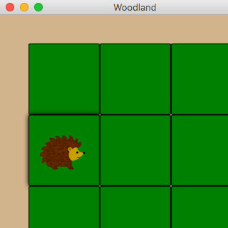 Partial Screen of Hedgehog Demo